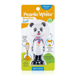 Pearlie White BrushCare Kids Pop-Up Extra Soft Toothbrush - Panda Design