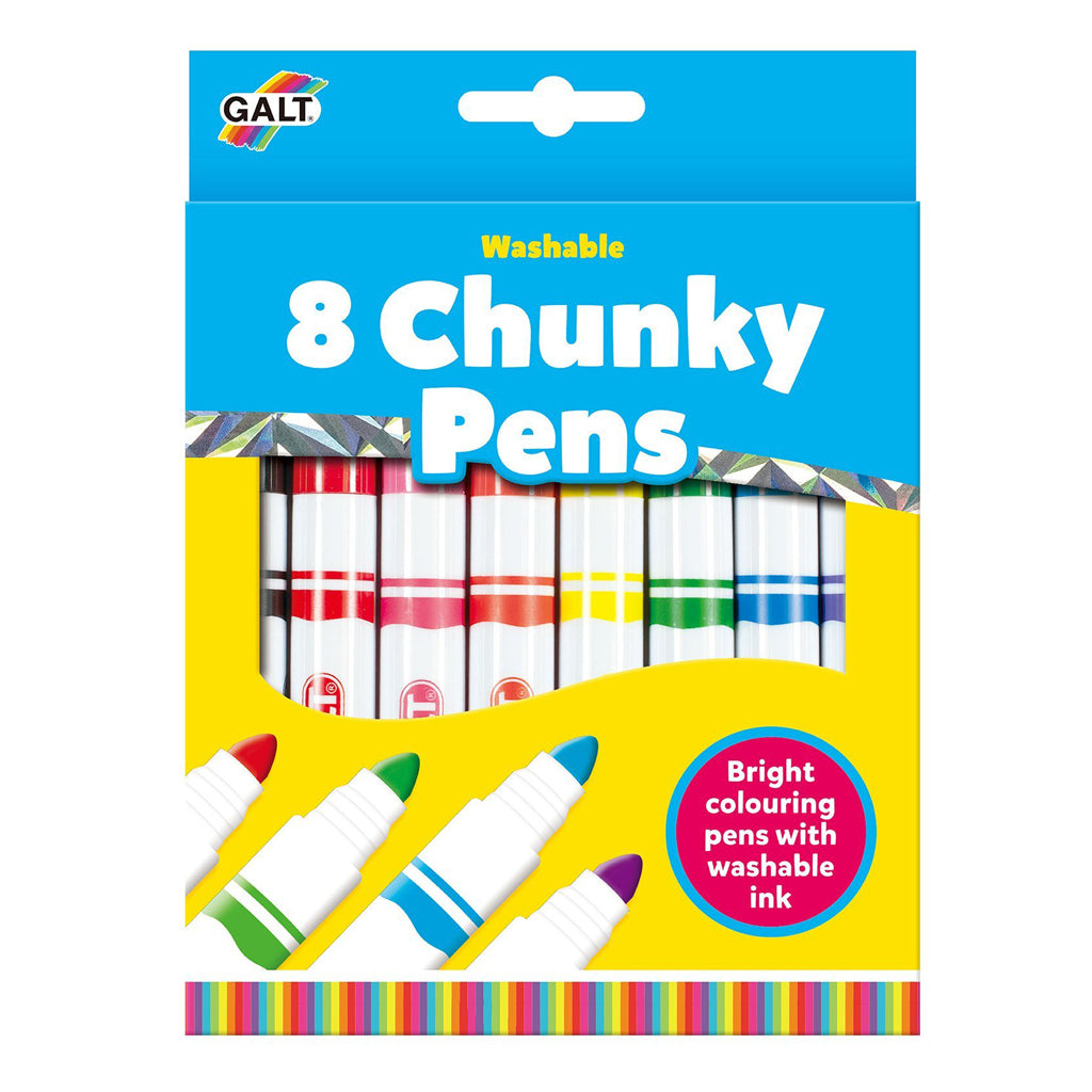 Galt 8 Chunky Pens – Washable