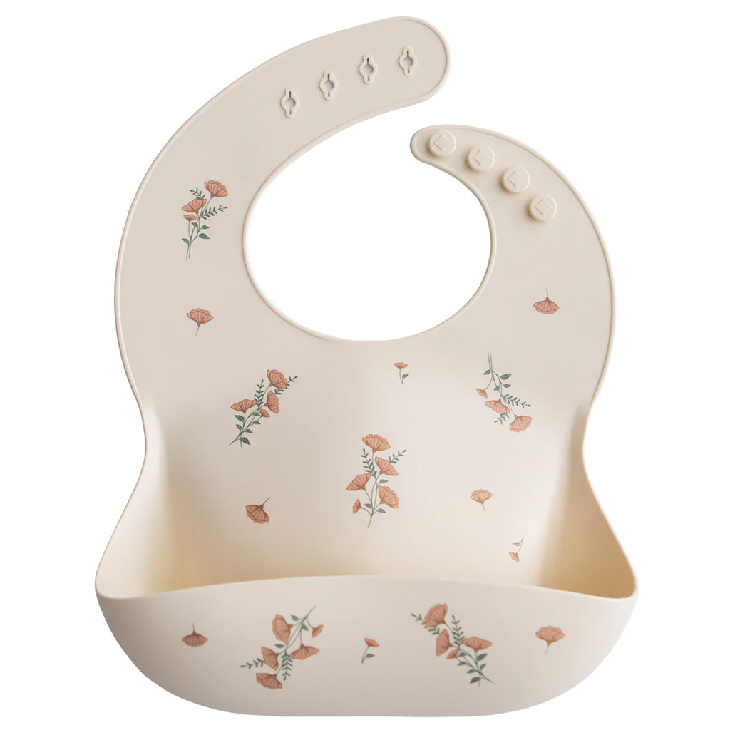 Mushie Silicone Baby Bib