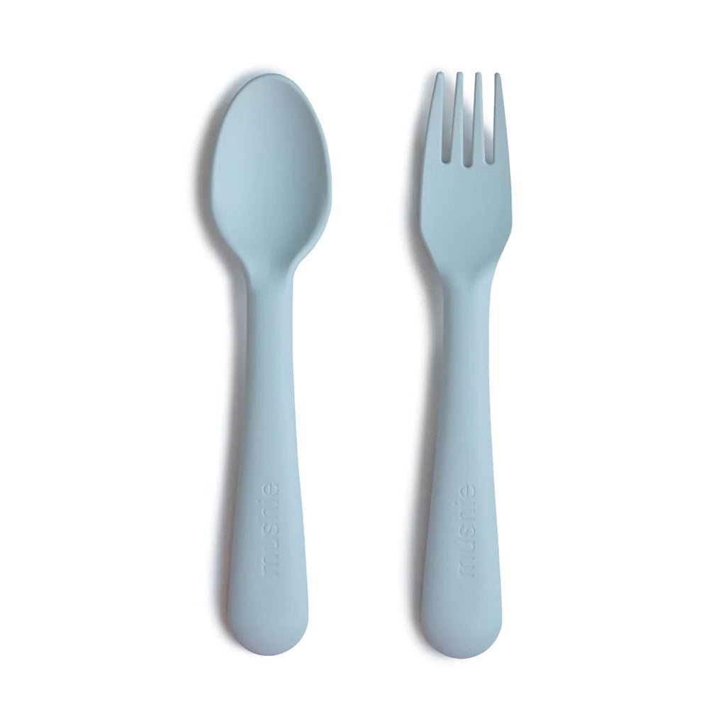 Mushie Fork and Spoon Set