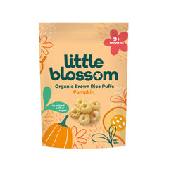 Little Blossom Organic Brown Rice Puffs | Pumpkin