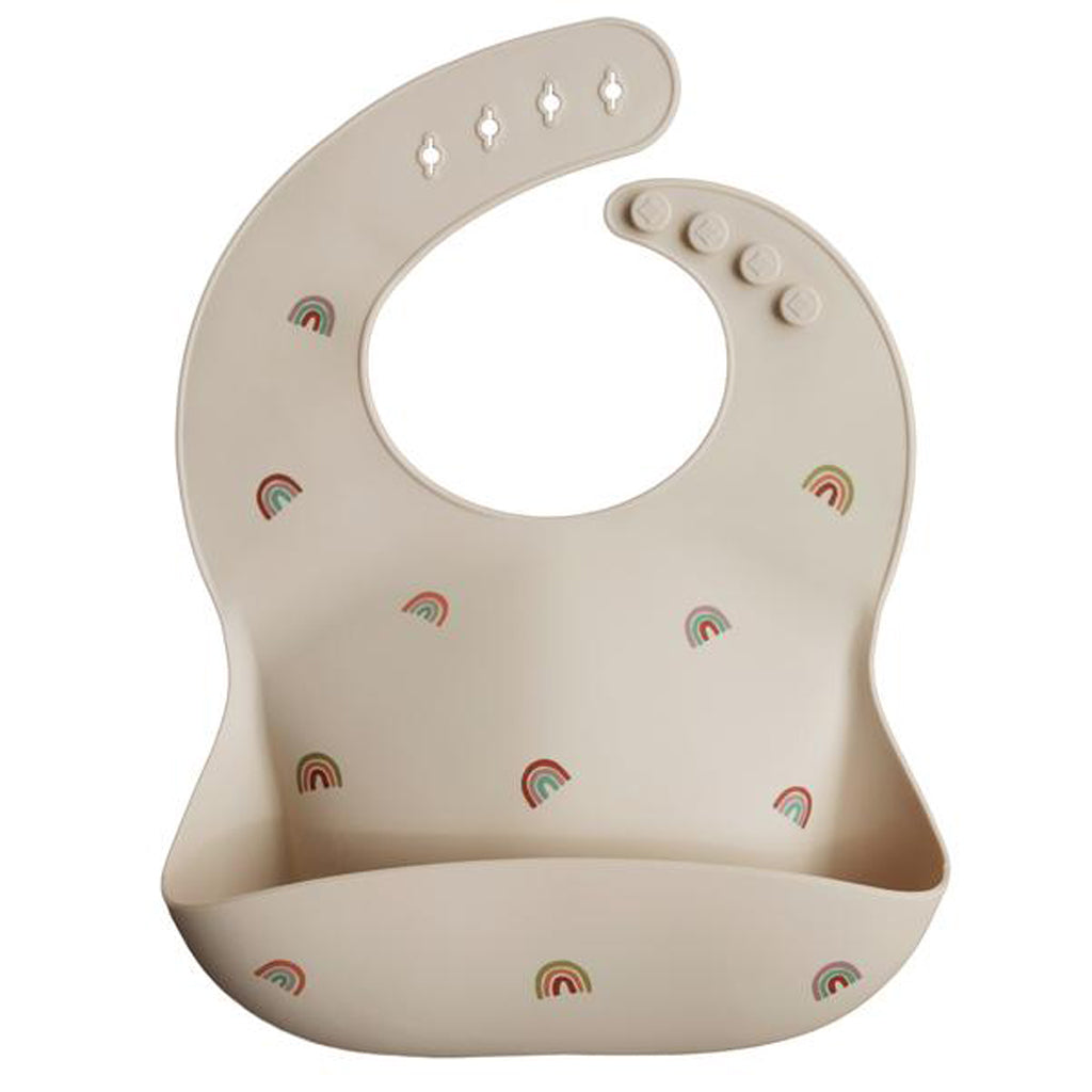 Mushie Silicone Baby Bib