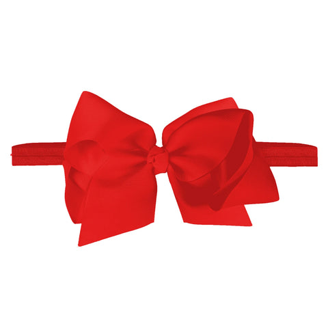 Raph&Remy Premium Bow Headband -  Red
