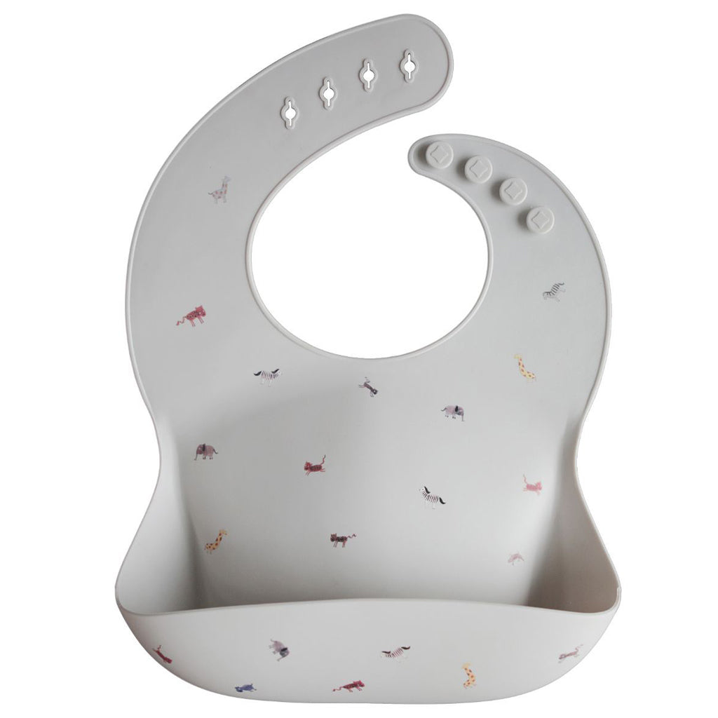 Mushie Silicone Baby Bib