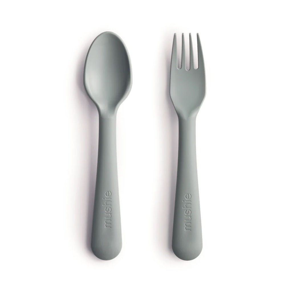 Mushie Fork and Spoon Set