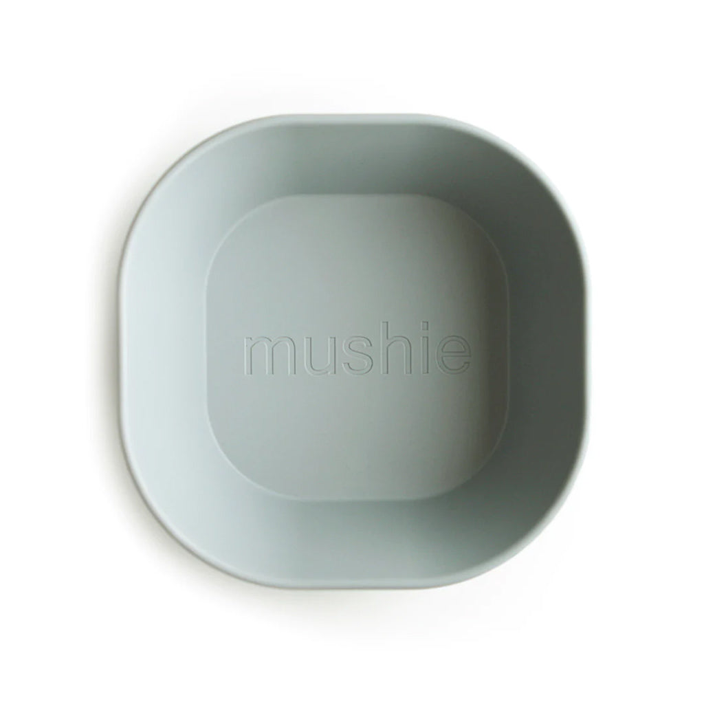 Mushie Square Dinnerware Bowl, Set of 2