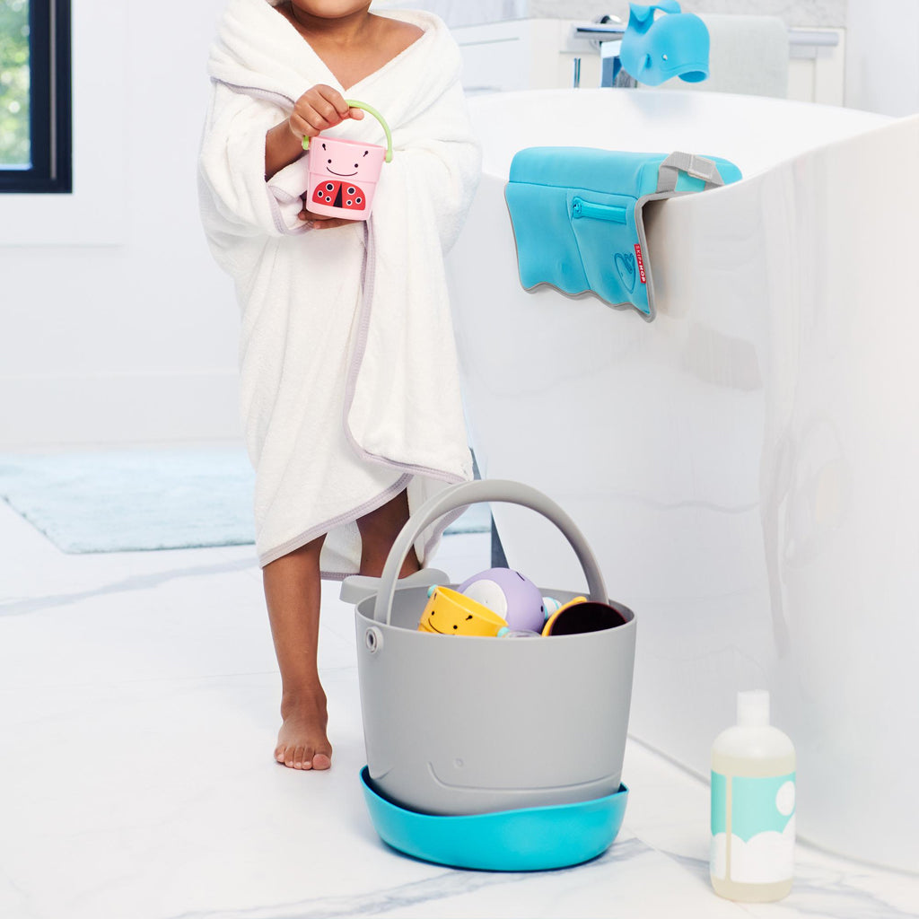 Skip Hop Moby Stowaway Bath Toy Bucket