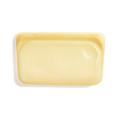 Stasher Reusable Silicone Snack Bag, Rainbow Yellow (355 ml)