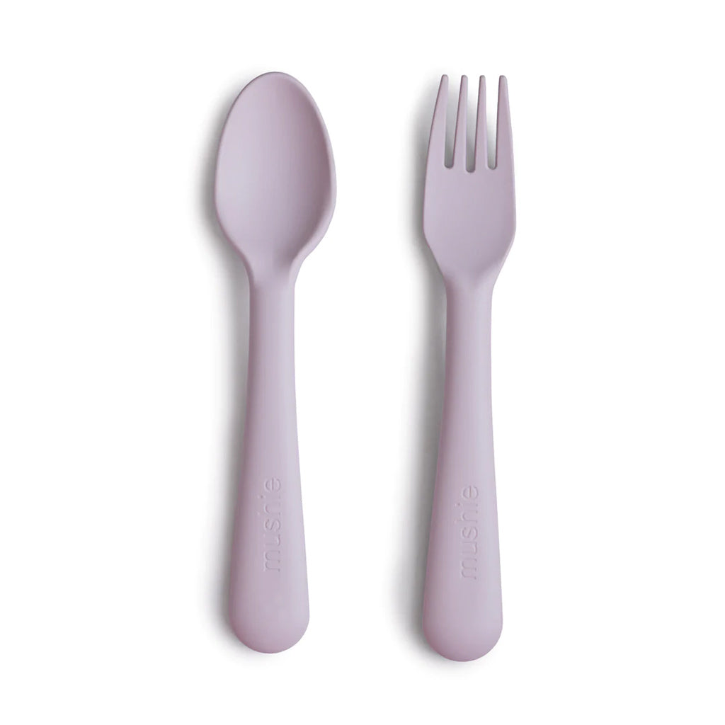 Mushie Fork and Spoon Set