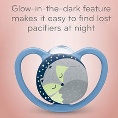 NUK Space Night Silicone Soother