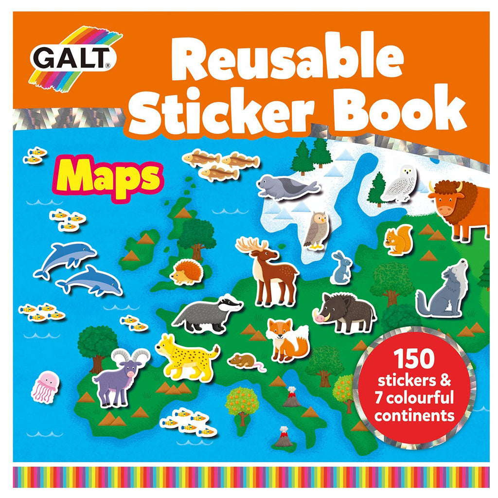 Galt Reusable Sticker Books