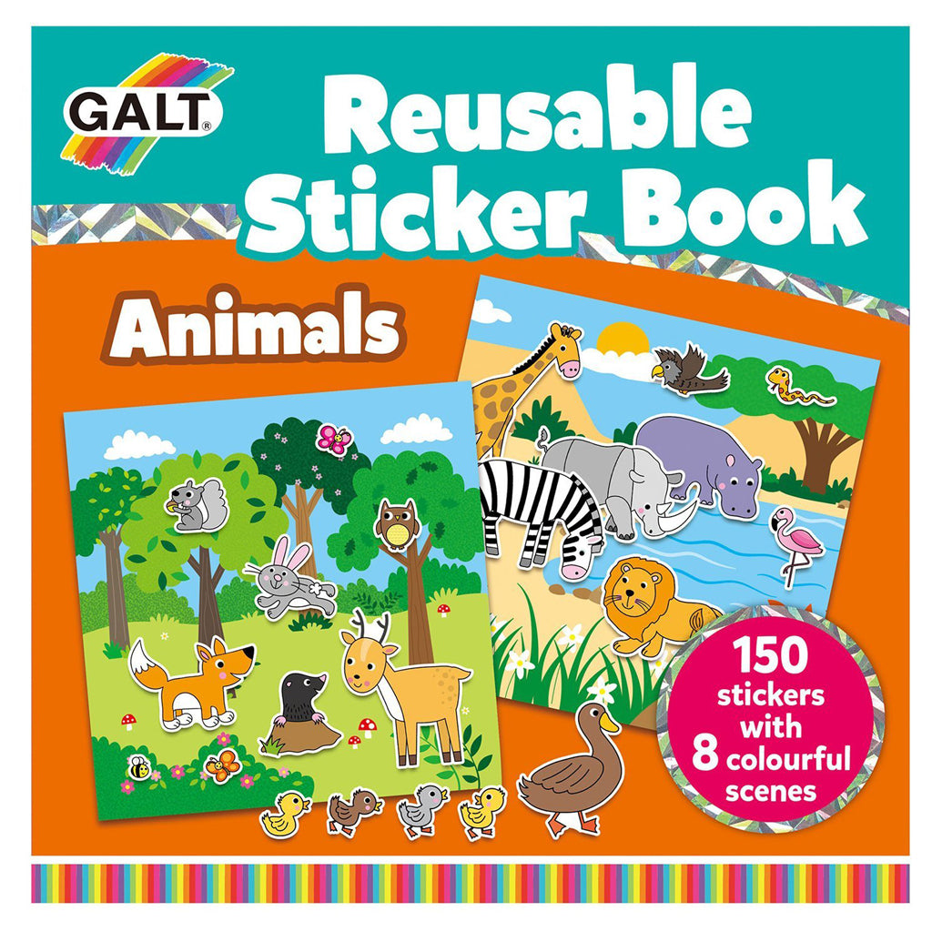 Galt Reusable Sticker Books