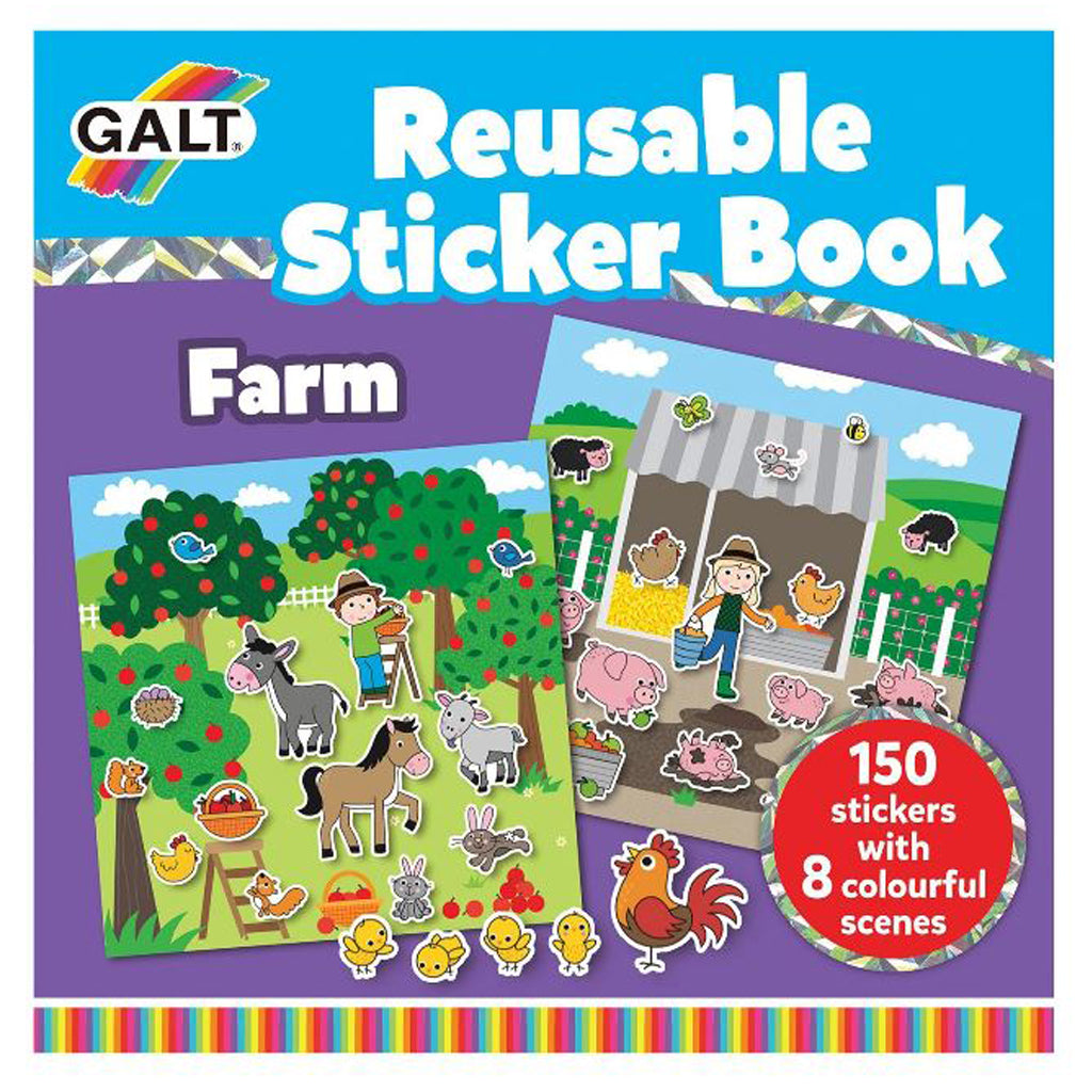 Galt Reusable Sticker Books