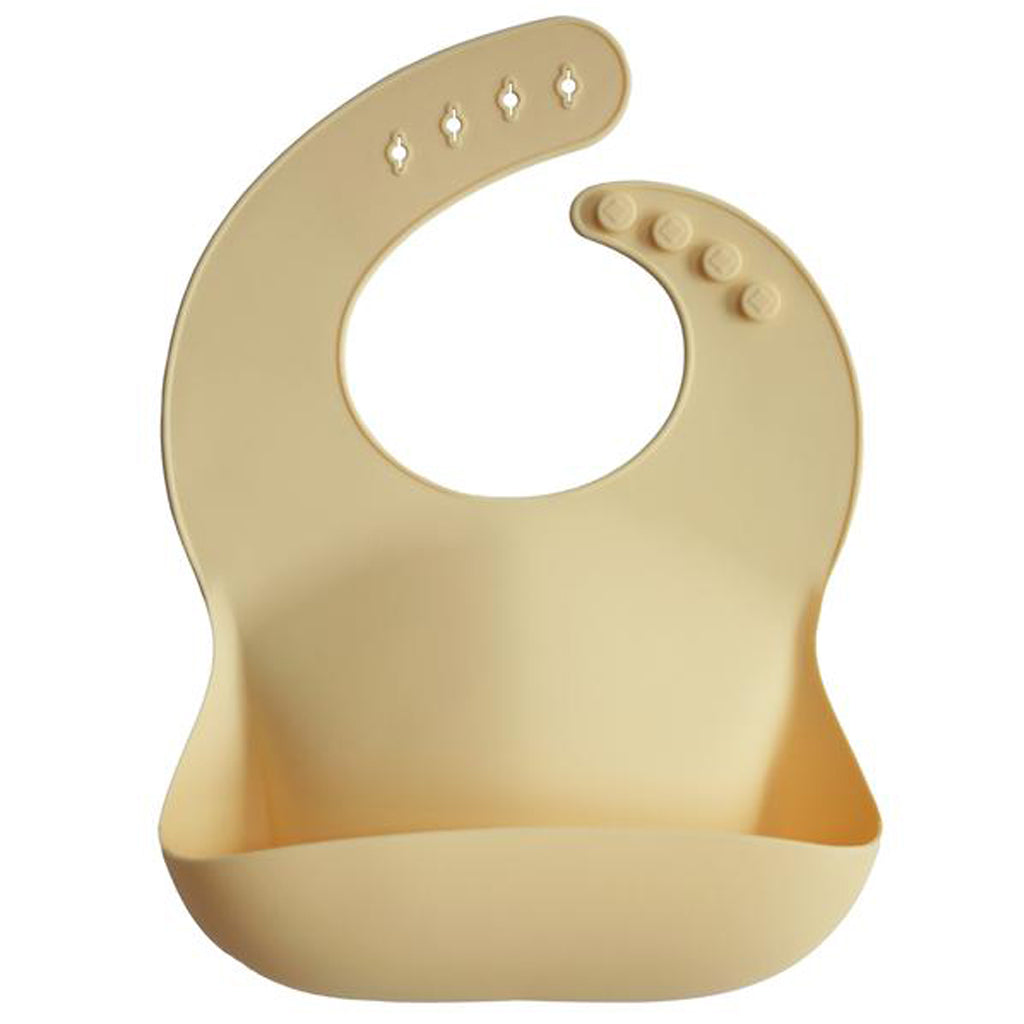 Mushie Silicone Baby Bib