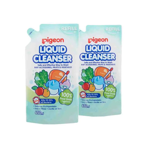 Pigeon Liquid Cleanser Refill Twin Pack