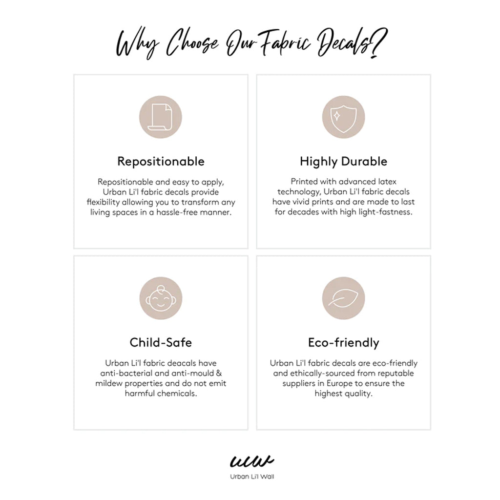 Urban Li'l Dinosaur Fabric Decal