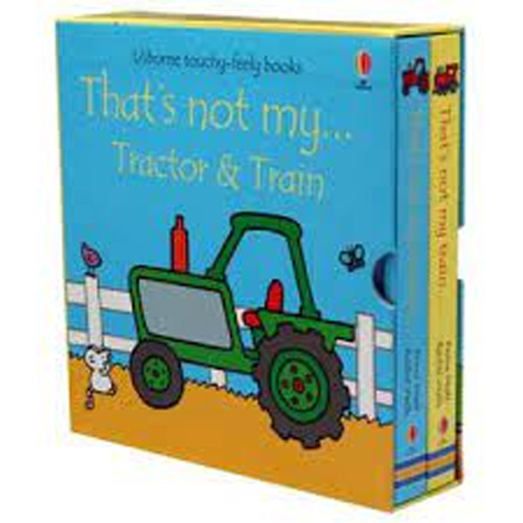 Usborne - That's Not my Tractor and Train Boxset