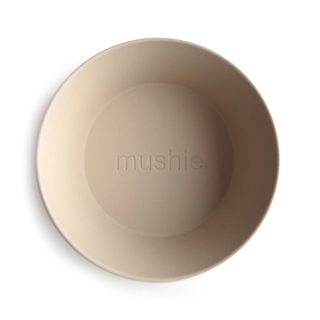 Mushie Round Dinnerware Bowl, Set of 2