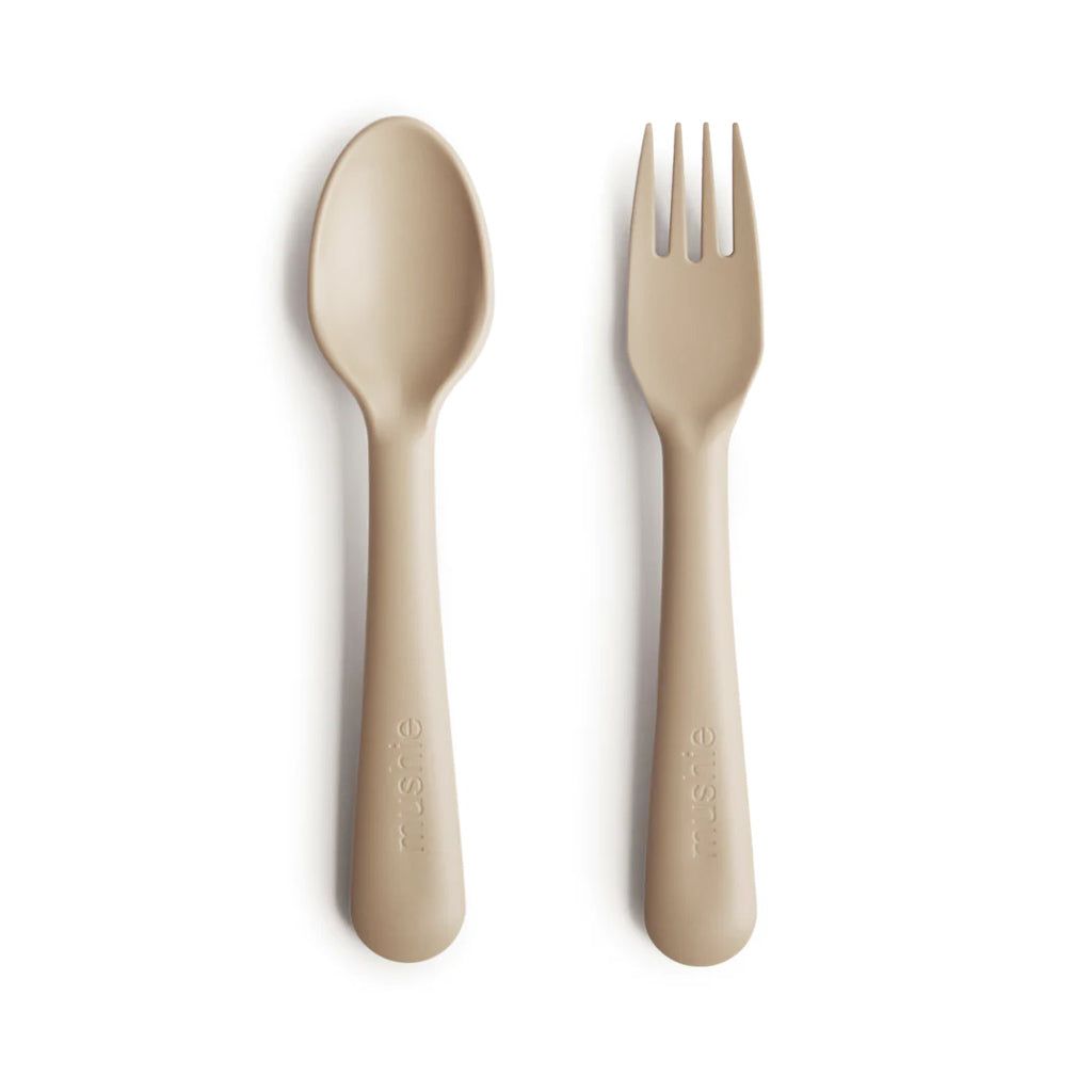 Mushie Fork and Spoon Set