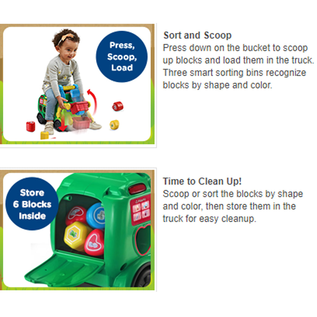 Vtech Ride N Go Recycling Truck