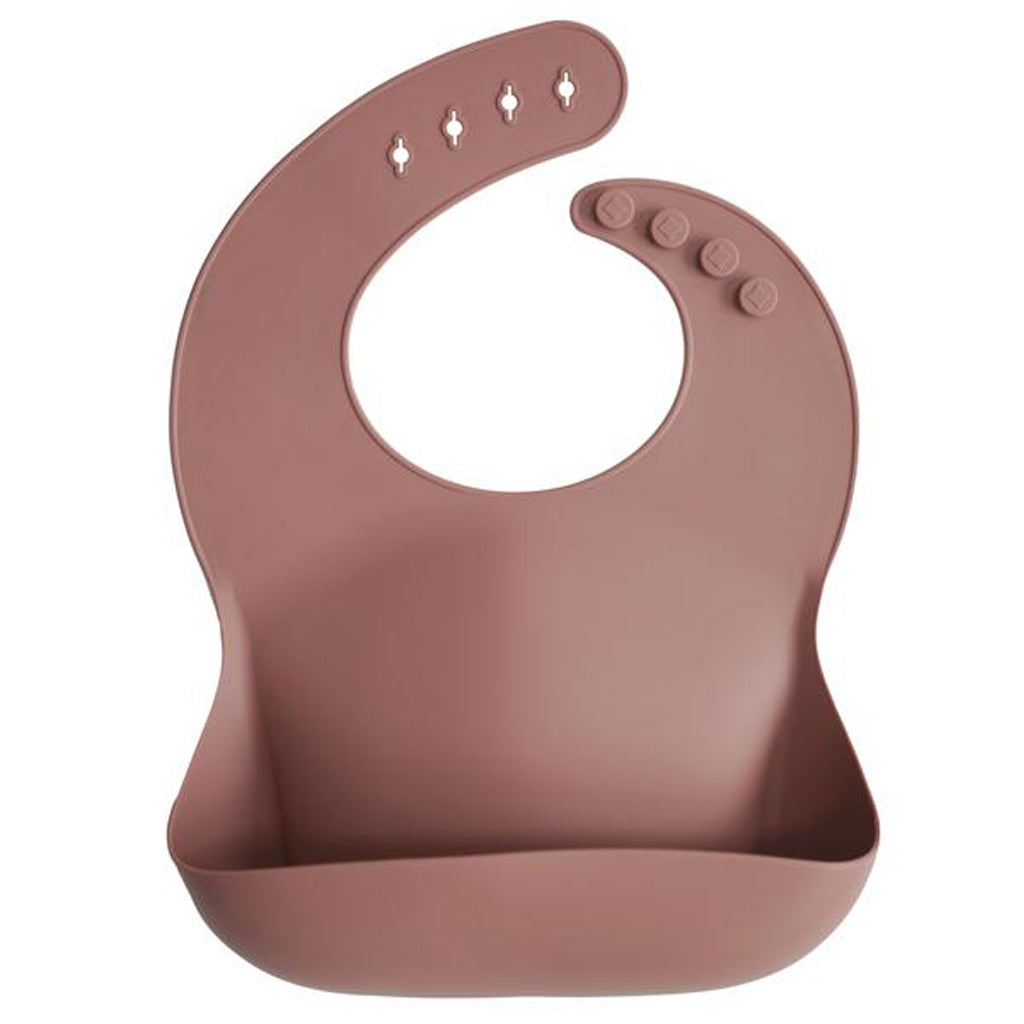 Mushie Silicone Baby Bib