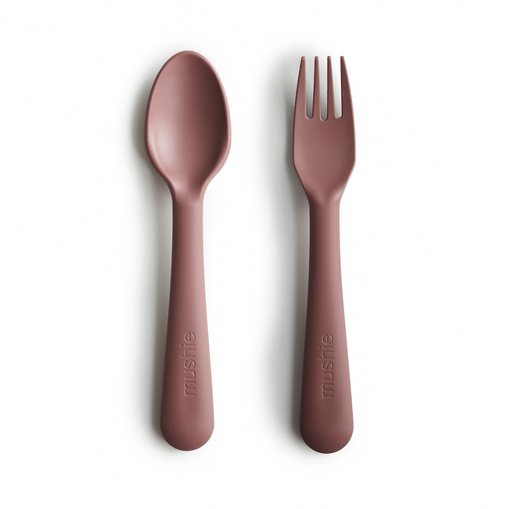 Mushie Fork and Spoon Set