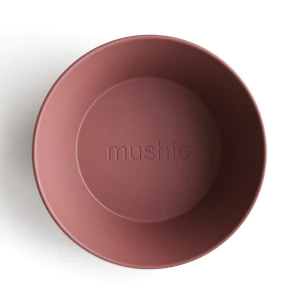 Mushie Round Dinnerware Bowl, Set of 2