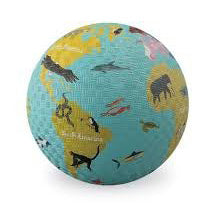 Crocodile Creek Rubber Playground Ball - 7"