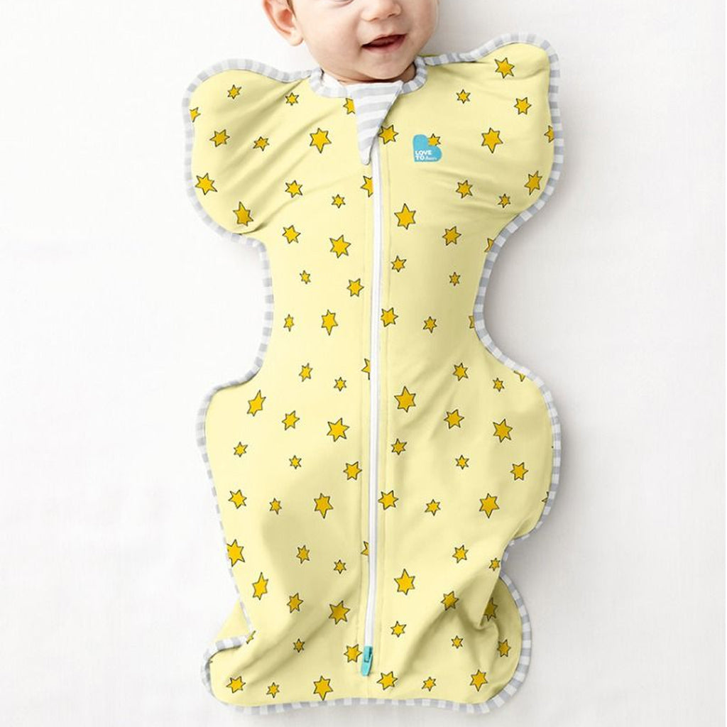 Love to Dream Swaddle UP Bamboo Lite  - Yellow Superstar